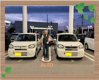 早くも５台目のスズキ車になりました